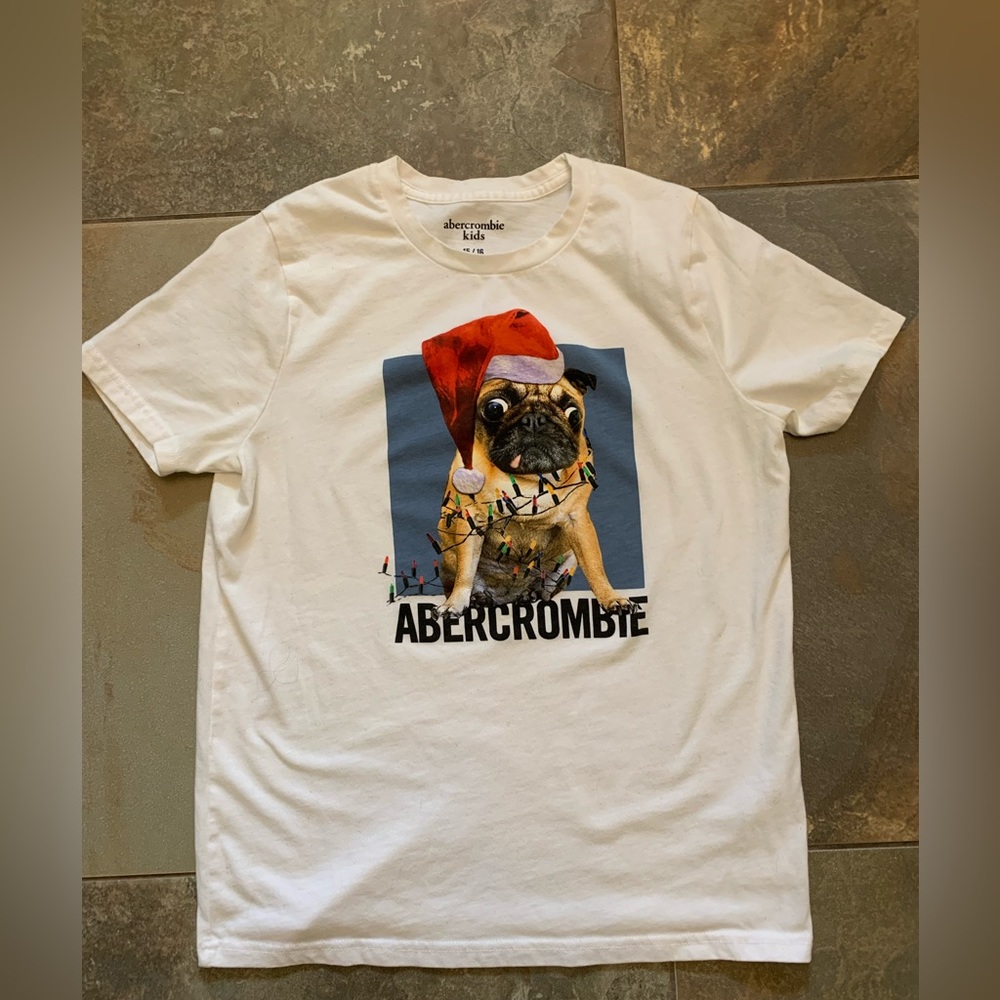 Abercrombie Christmas T-shirt.